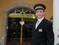 Hereinspaziert .... Markus Bellmann zeigt sich professionell