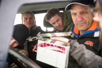 Coulthard, Baumgartner und Kinigadner (c) Platzer Red Bull Content Pool